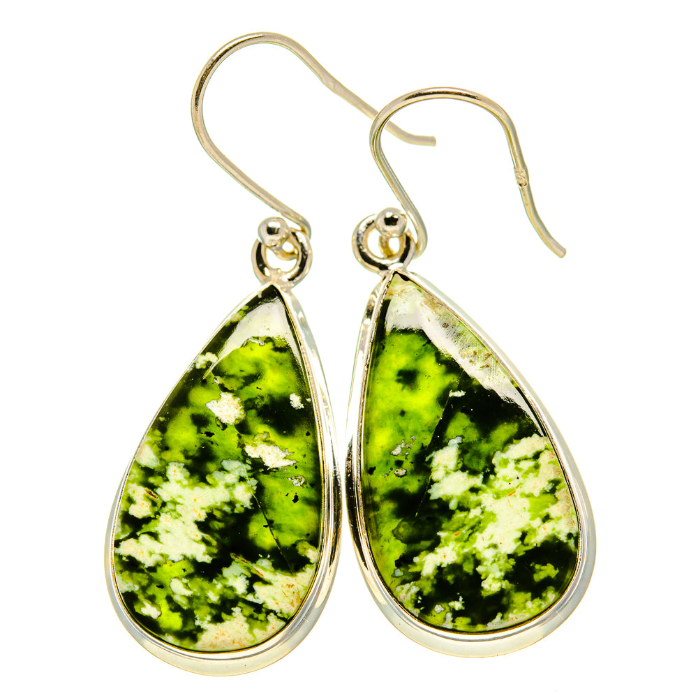 Rainforest Opal Earrings handcrafted by Ana Silver Co - EARR415544