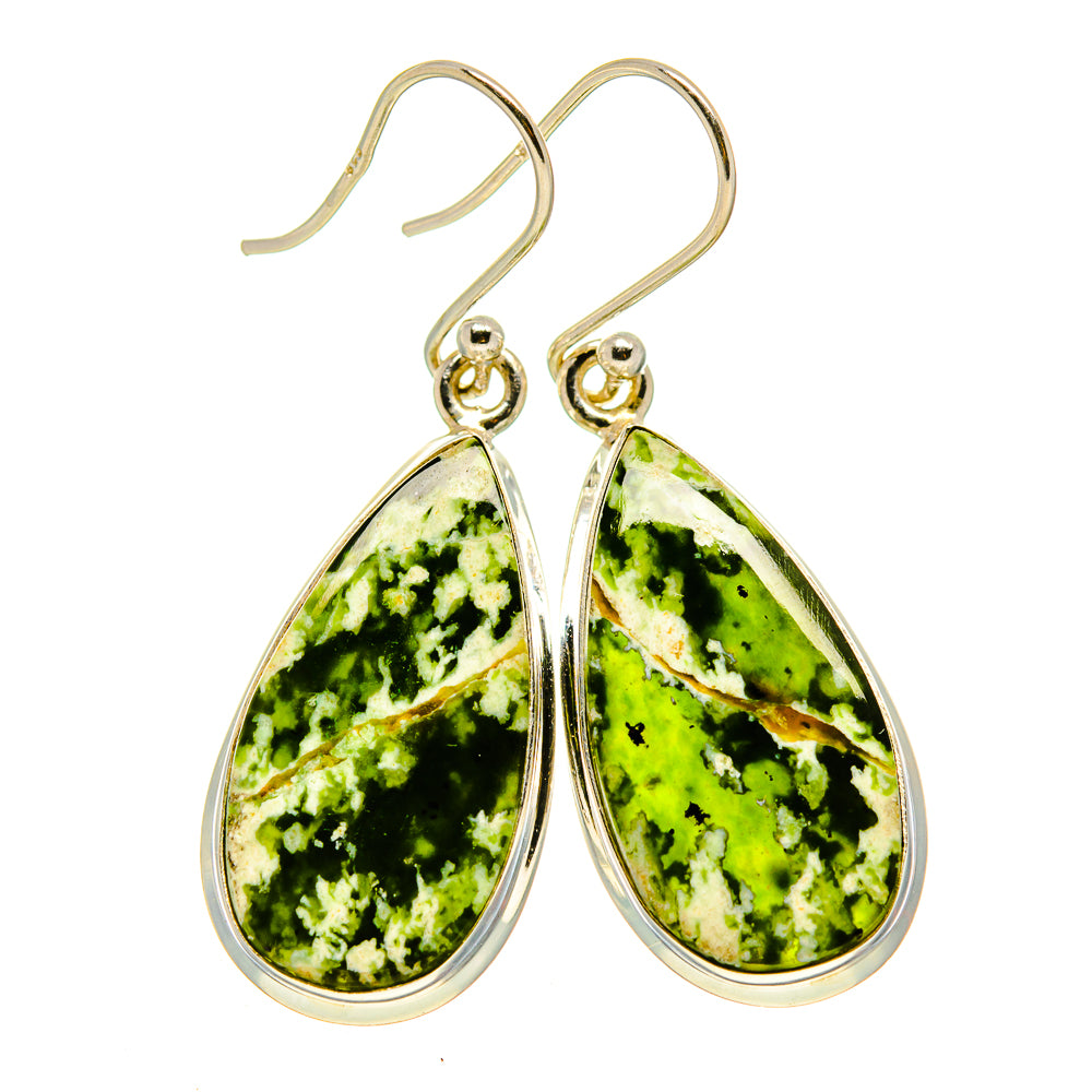 Rainforest Opal Earrings handcrafted by Ana Silver Co - EARR415586
