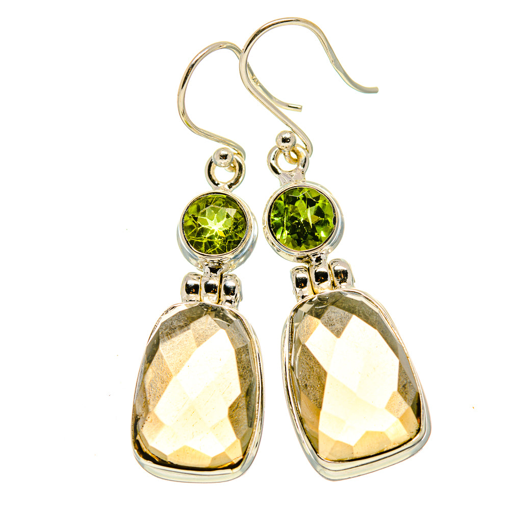 Smoky Quartz Earrings handcrafted by Ana Silver Co - EARR415595