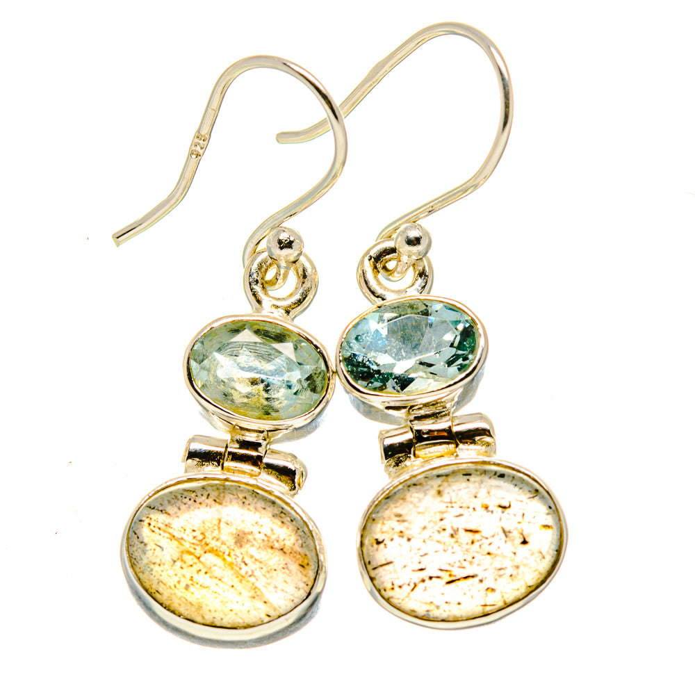Labradorite Earrings handcrafted by Ana Silver Co - EARR415598