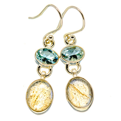 Labradorite Earrings handcrafted by Ana Silver Co - EARR415622