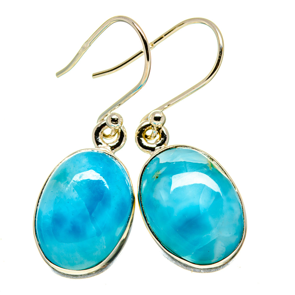 Larimar Earrings handcrafted by Ana Silver Co - EARR415623