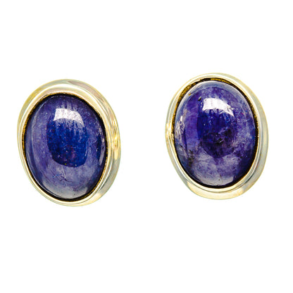 Tanzanite Earrings handcrafted by Ana Silver Co - EARR415644