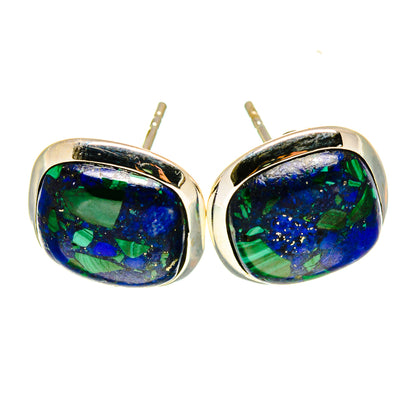 Azurite Earrings handcrafted by Ana Silver Co - EARR415648