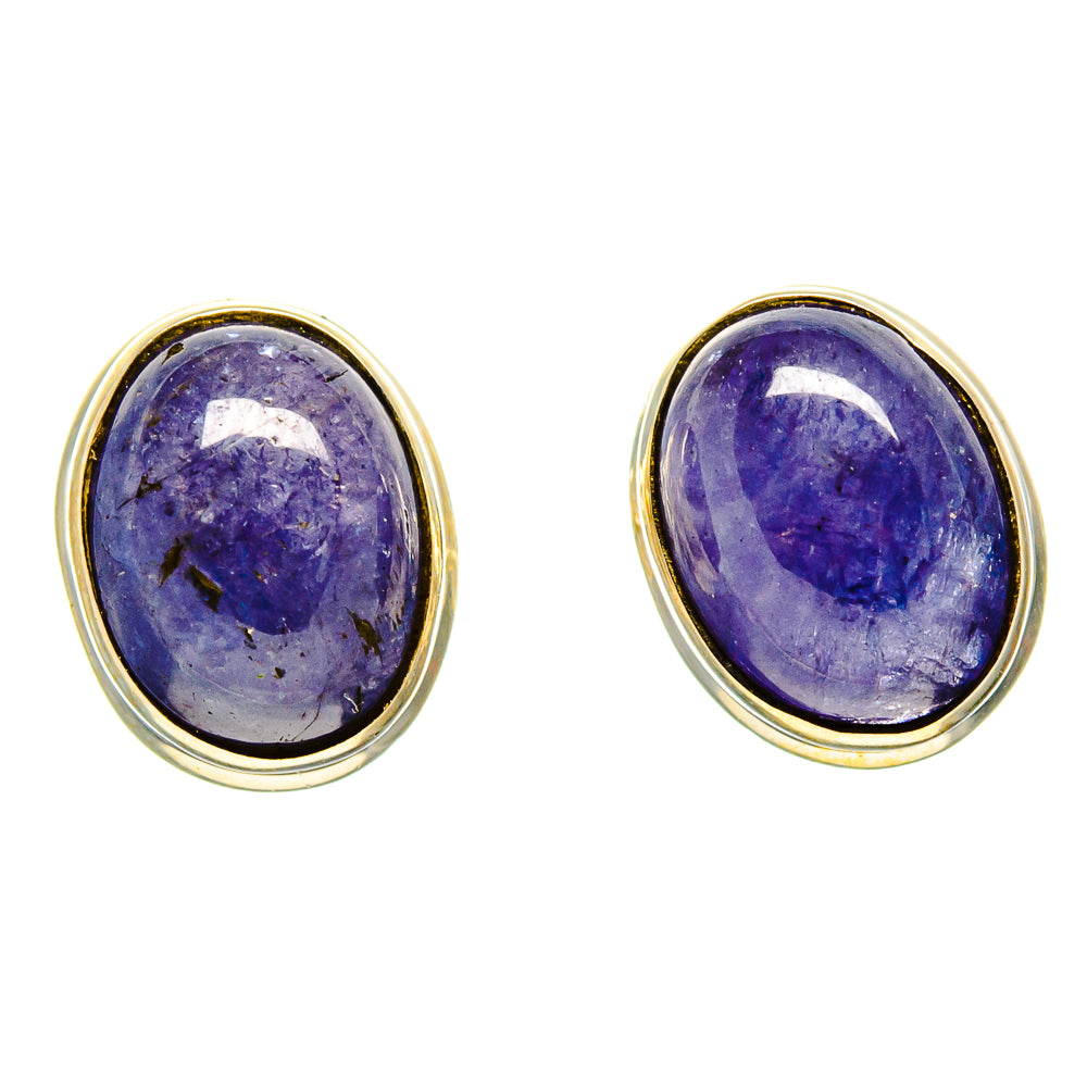 Tanzanite Earrings handcrafted by Ana Silver Co - EARR415649
