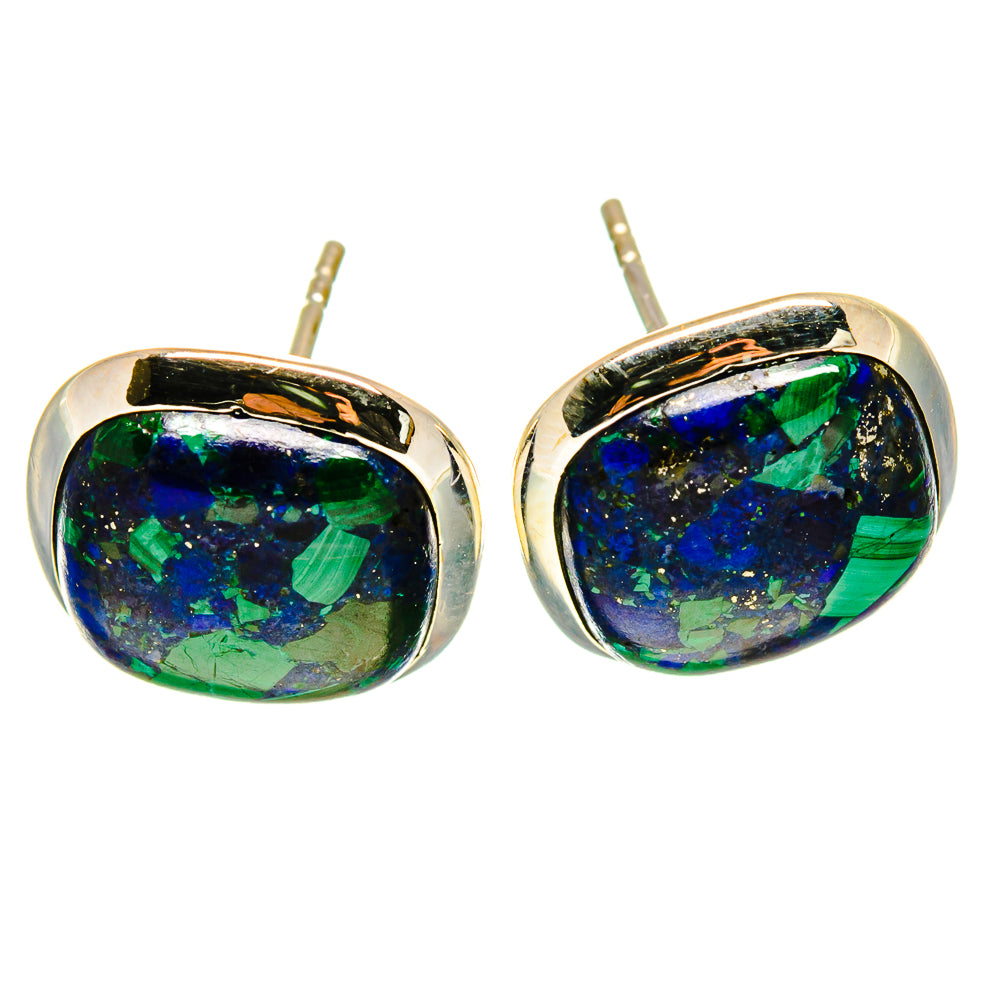 Azurite Earrings handcrafted by Ana Silver Co - EARR415653
