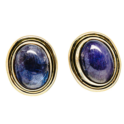 Lapis Lazuli Earrings handcrafted by Ana Silver Co - EARR415658