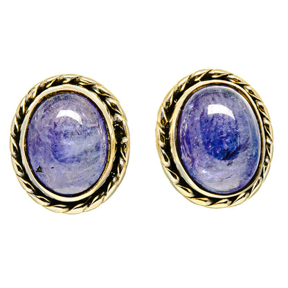 Tanzanite Earrings handcrafted by Ana Silver Co - EARR415662