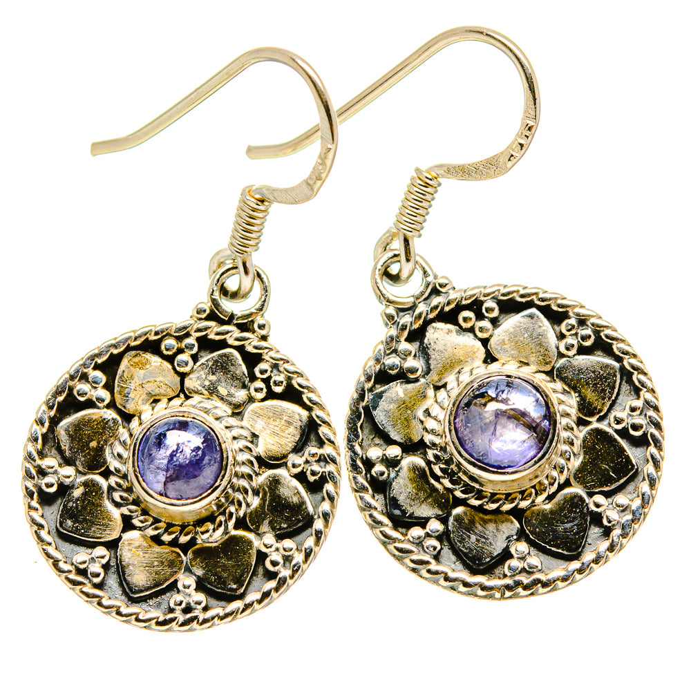 Tanzanite Earrings handcrafted by Ana Silver Co - EARR415663