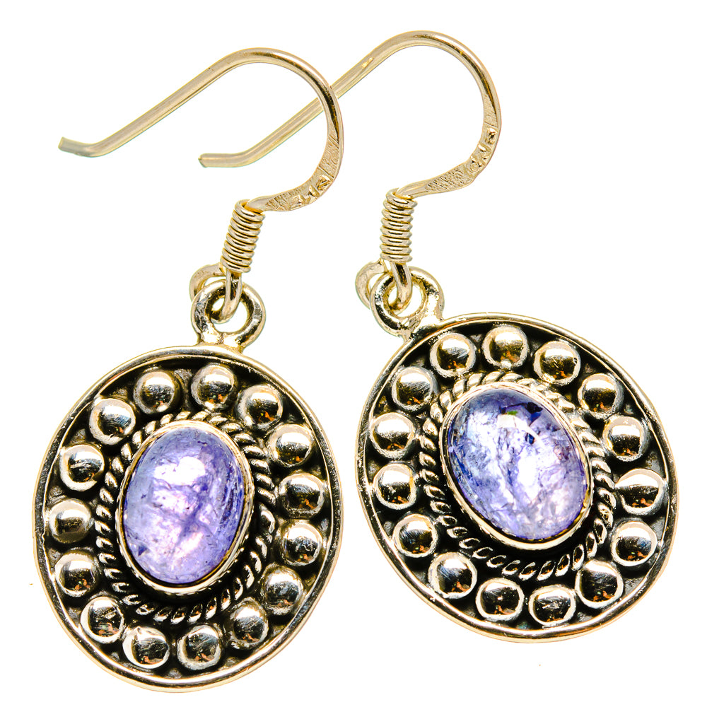 Tanzanite Earrings handcrafted by Ana Silver Co - EARR415670