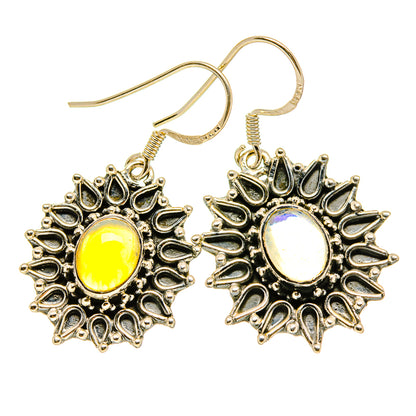 Ethiopian Opal Earrings handcrafted by Ana Silver Co - EARR415695