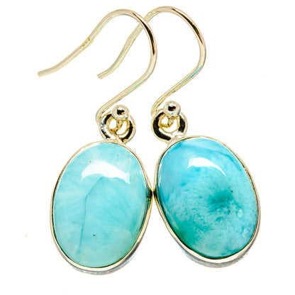 Larimar Earrings handcrafted by Ana Silver Co - EARR415755