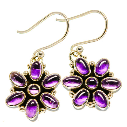 Amethyst Earrings handcrafted by Ana Silver Co - EARR415761