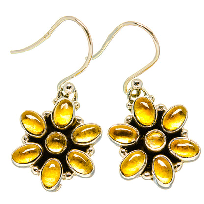 Citrine Earrings handcrafted by Ana Silver Co - EARR415769