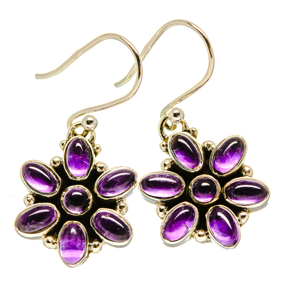 Amethyst Earrings handcrafted by Ana Silver Co - EARR415788