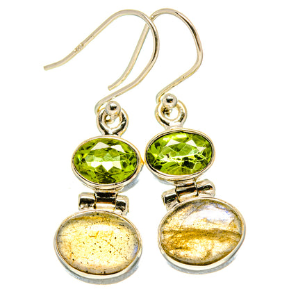 Labradorite Earrings handcrafted by Ana Silver Co - EARR415791