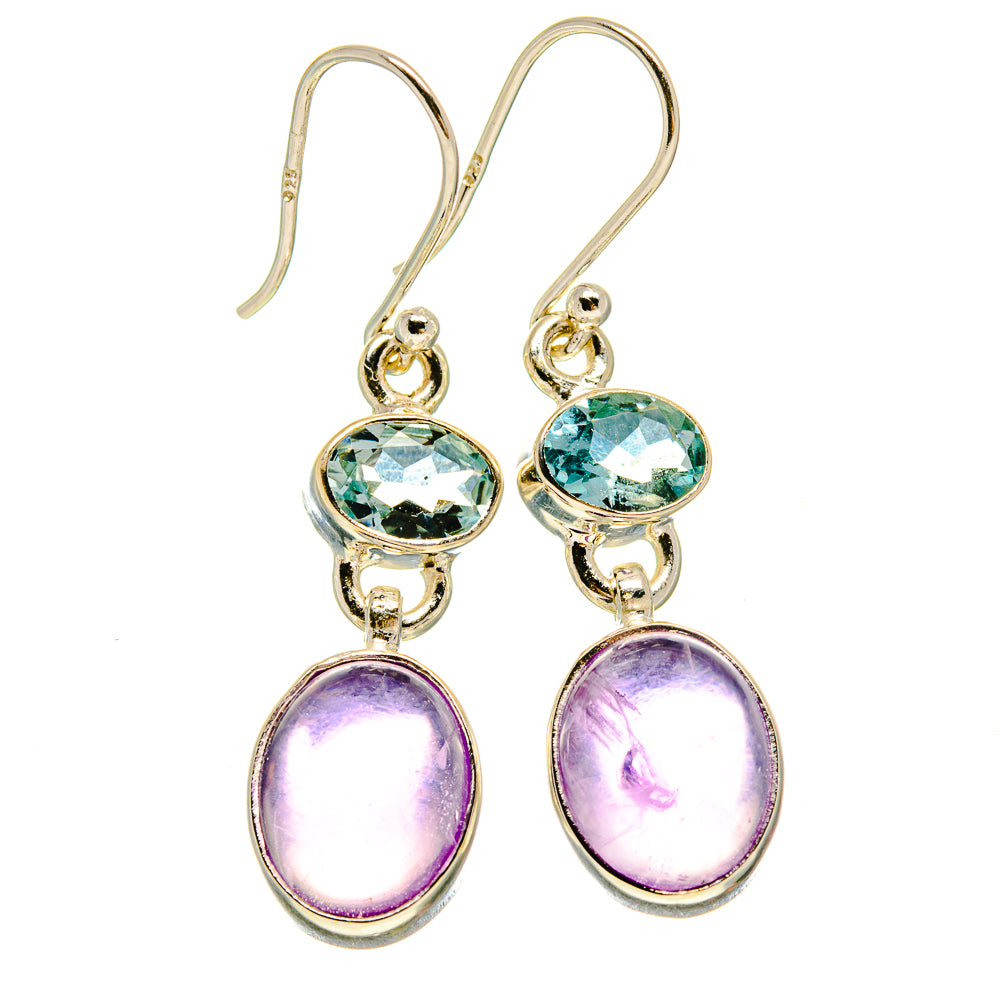 Amethyst Earrings handcrafted by Ana Silver Co - EARR415793