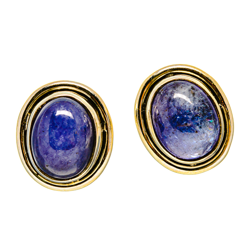 Tanzanite Earrings handcrafted by Ana Silver Co - EARR415811