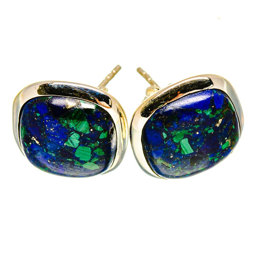 Azurite Earrings handcrafted by Ana Silver Co - EARR415813