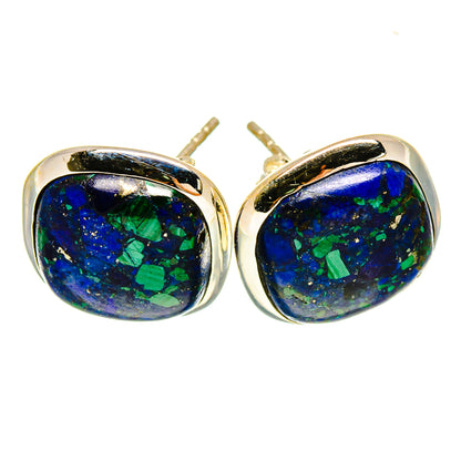 Azurite Earrings handcrafted by Ana Silver Co - EARR415813