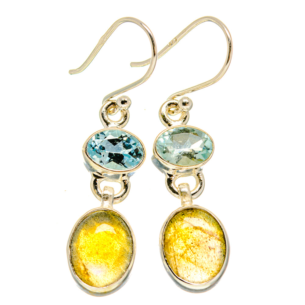 Labradorite Earrings handcrafted by Ana Silver Co - EARR415814