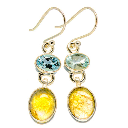 Labradorite Earrings handcrafted by Ana Silver Co - EARR415814