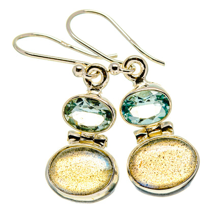 Labradorite Earrings handcrafted by Ana Silver Co - EARR415825
