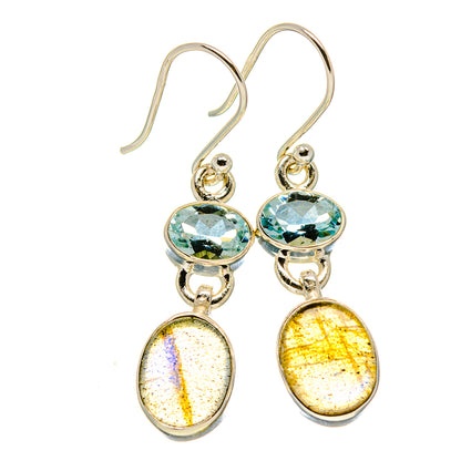 Labradorite Earrings handcrafted by Ana Silver Co - EARR415830
