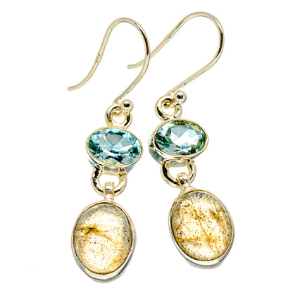 Labradorite Earrings handcrafted by Ana Silver Co - EARR415859