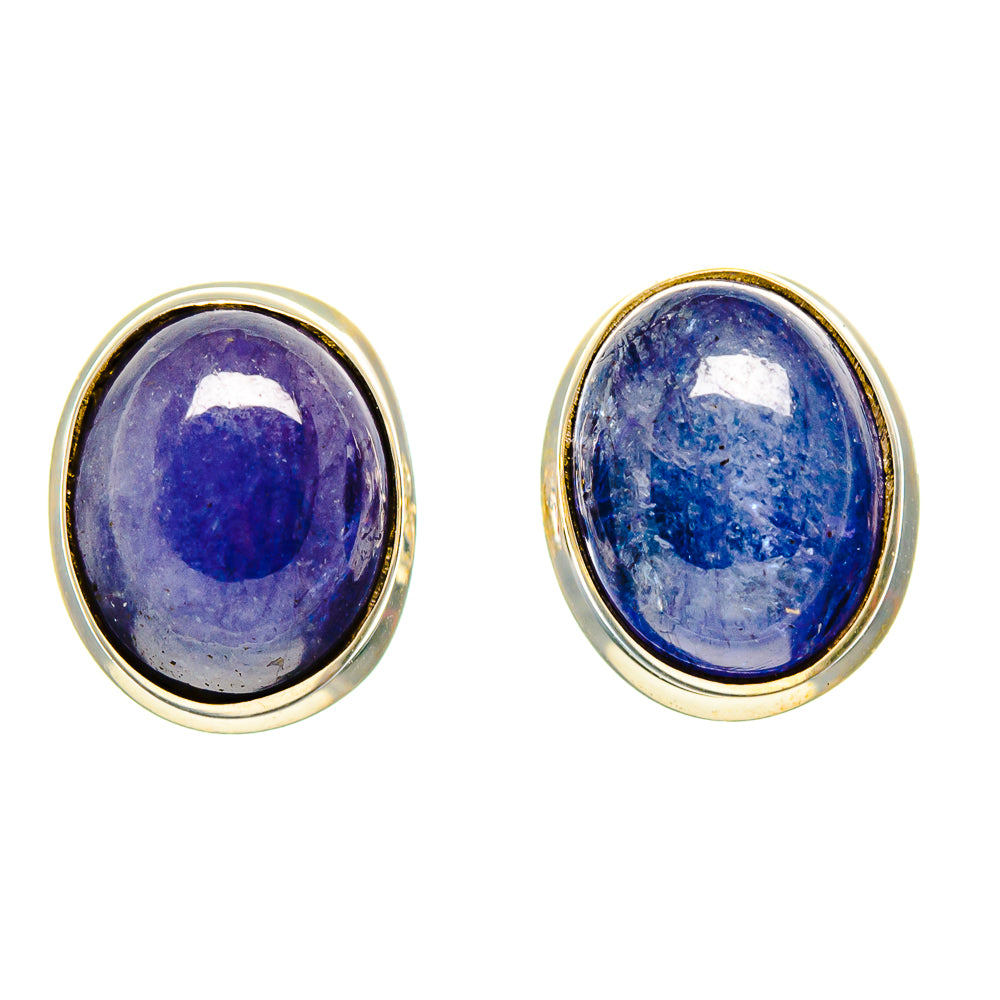 Tanzanite Earrings handcrafted by Ana Silver Co - EARR415887