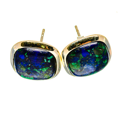 Azurite Earrings handcrafted by Ana Silver Co - EARR415895
