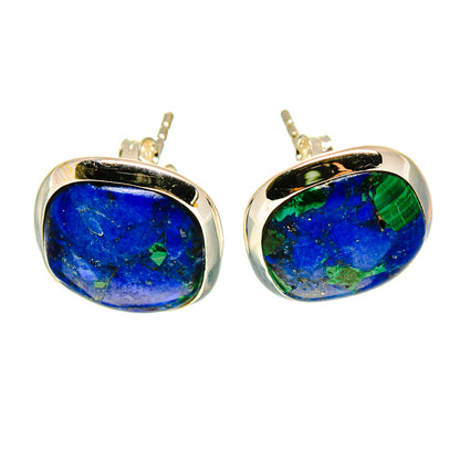 Azurite Earrings handcrafted by Ana Silver Co - EARR415897