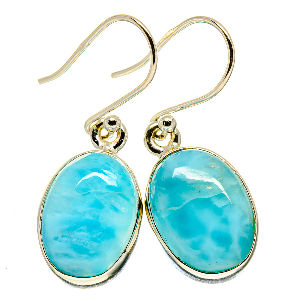 Larimar Earrings handcrafted by Ana Silver Co - EARR415933