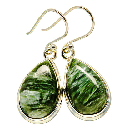 Seraphinite Earrings handcrafted by Ana Silver Co - EARR415950