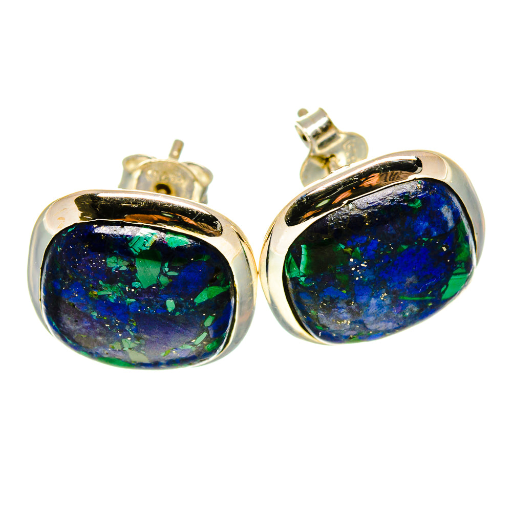 Azurite Earrings handcrafted by Ana Silver Co - EARR415956