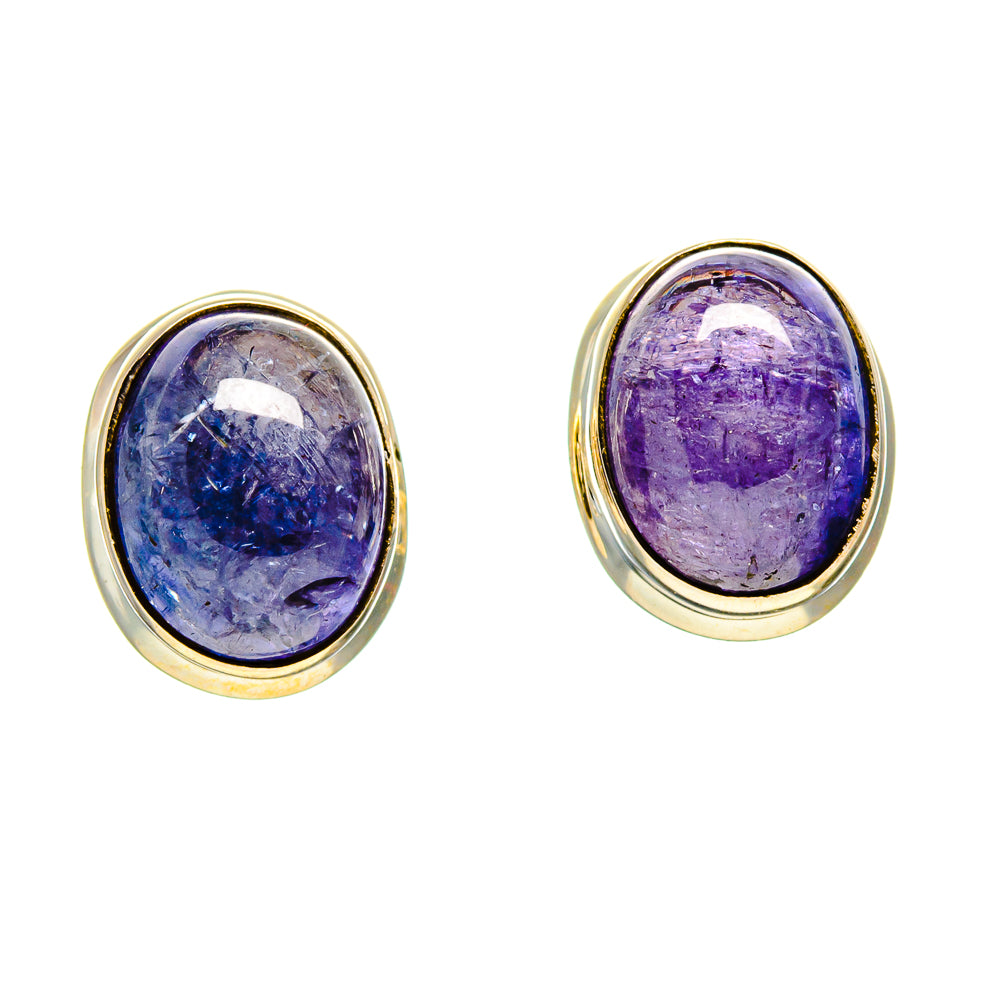 Tanzanite Earrings handcrafted by Ana Silver Co - EARR415969