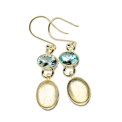 Labradorite Earrings handcrafted by Ana Silver Co - EARR415996
