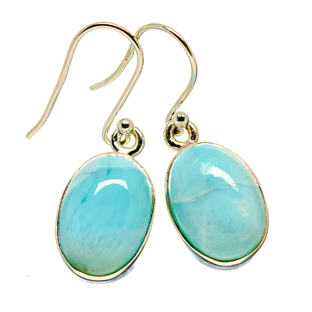 Larimar Earrings handcrafted by Ana Silver Co - EARR416043