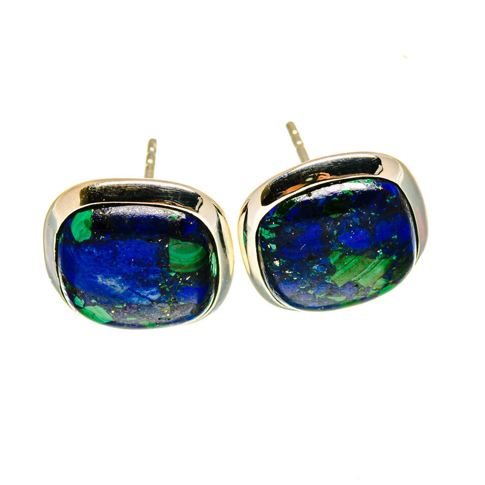 Azurite Earrings handcrafted by Ana Silver Co - EARR416046