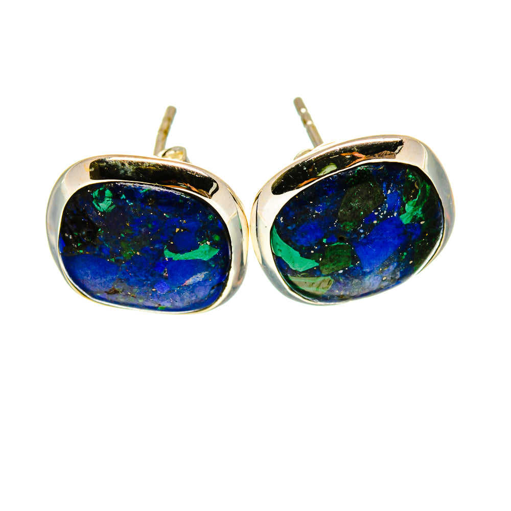 Azurite Earrings handcrafted by Ana Silver Co - EARR416056