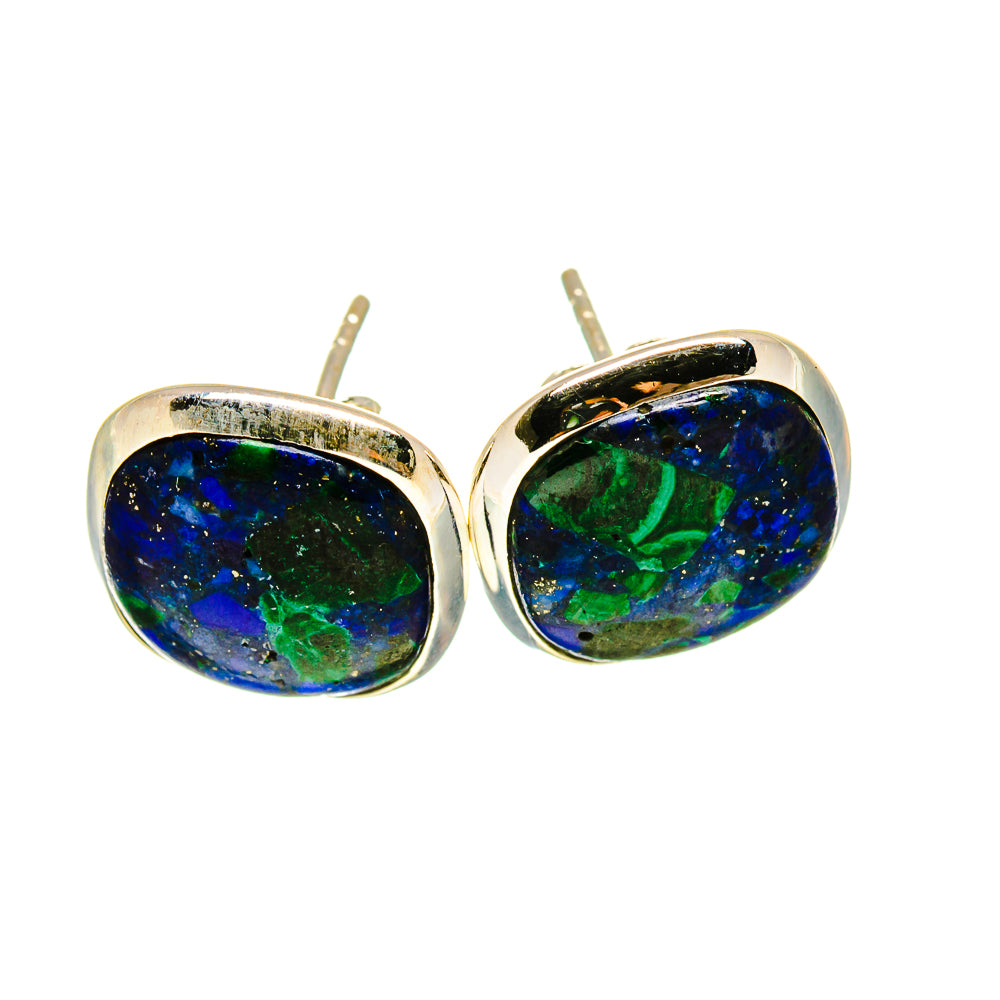 Azurite Earrings handcrafted by Ana Silver Co - EARR416058