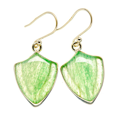 Prehnite Earrings handcrafted by Ana Silver Co - EARR416077