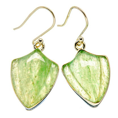 Prehnite Earrings handcrafted by Ana Silver Co - EARR416115
