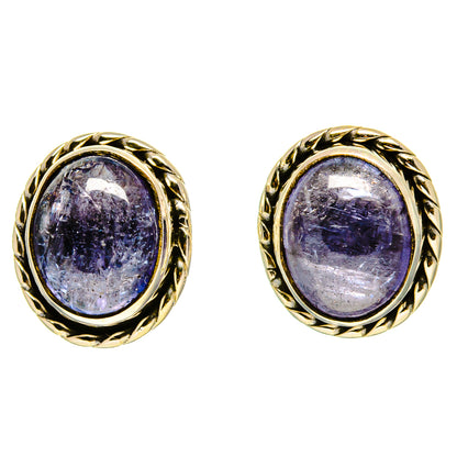 Tanzanite Earrings handcrafted by Ana Silver Co - EARR416121