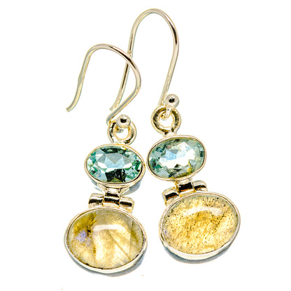 Labradorite Earrings handcrafted by Ana Silver Co - EARR416123