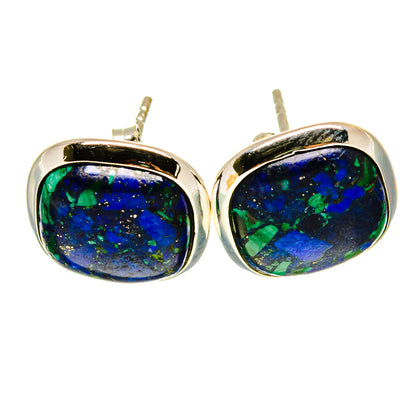 Azurite Earrings handcrafted by Ana Silver Co - EARR416127