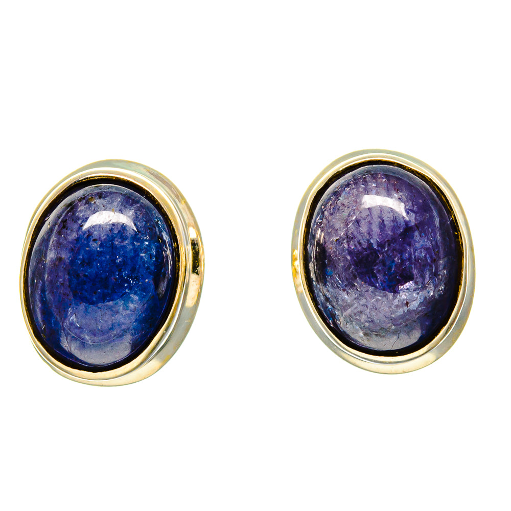 Tanzanite Earrings handcrafted by Ana Silver Co - EARR416131