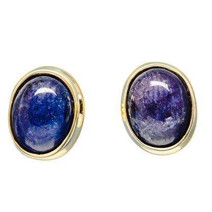 Tanzanite Earrings handcrafted by Ana Silver Co - EARR416131
