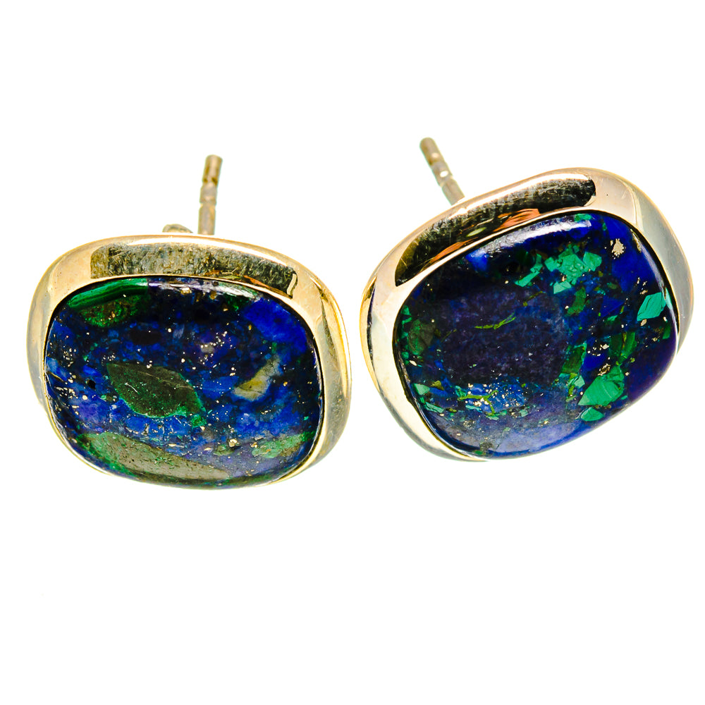Azurite Earrings handcrafted by Ana Silver Co - EARR416135
