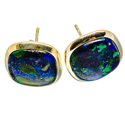Azurite Earrings handcrafted by Ana Silver Co - EARR416135